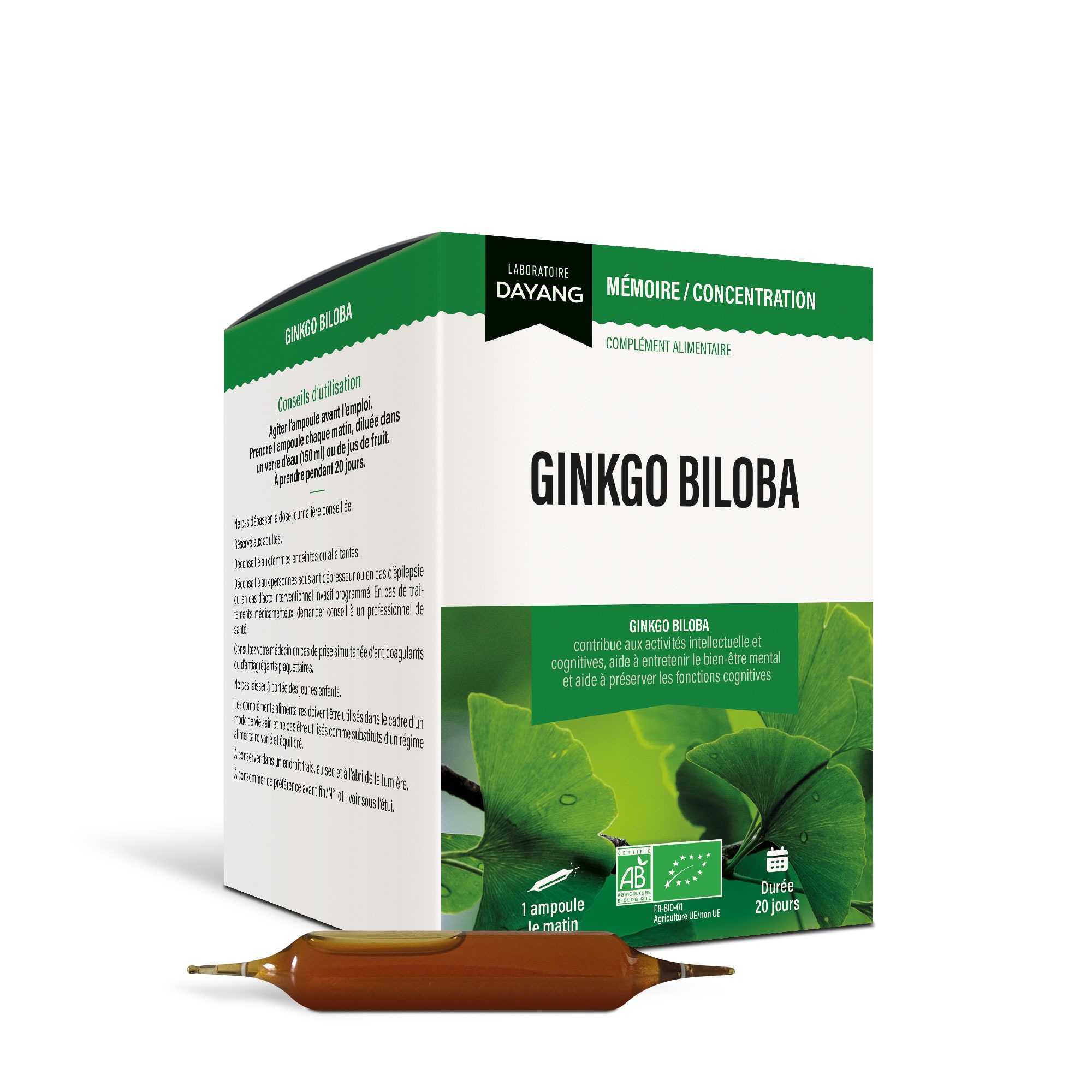 Ginkgo biloba BIO 1